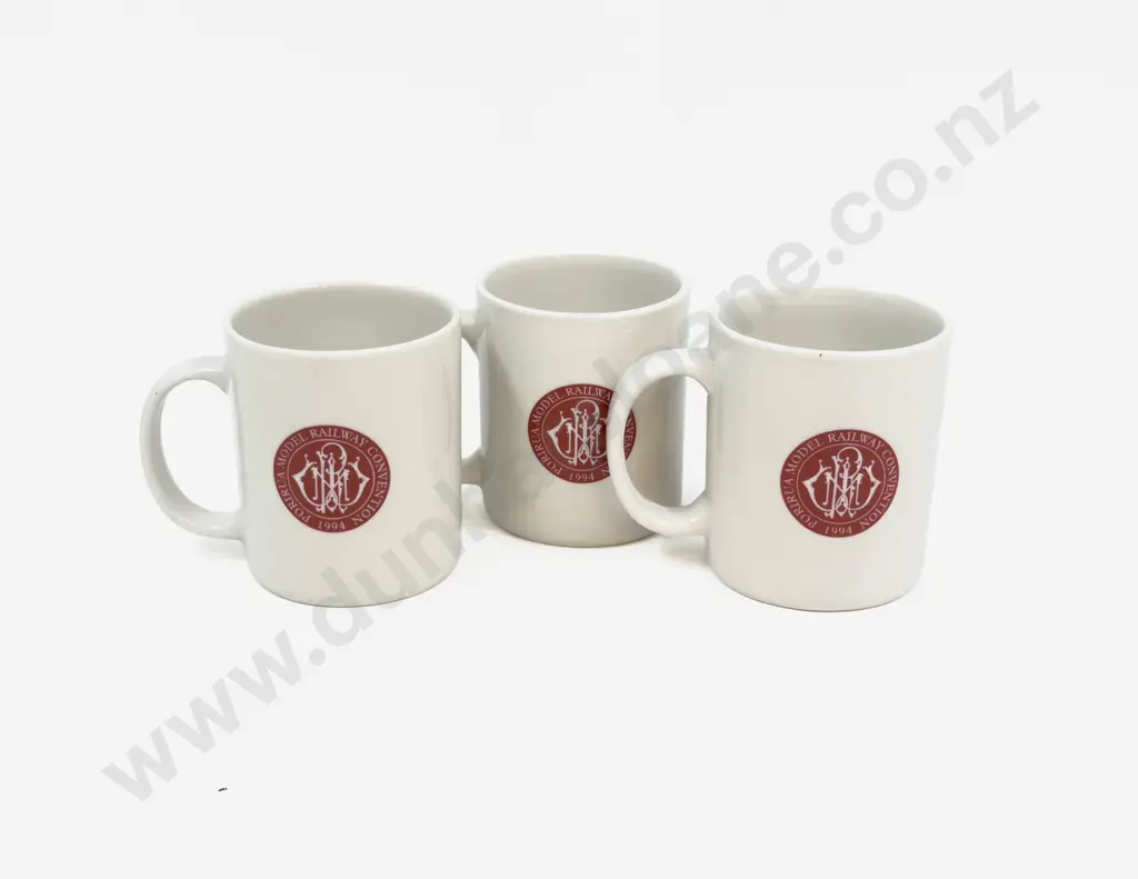 Twelve Porirua Model Railway Convention 1994 Mugs Image 1++