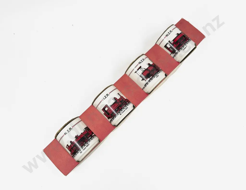 Original Boxed Four NZR Commemorative Mugs Image 1++