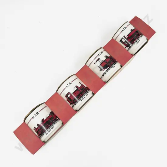 Original Boxed Four NZR Commemorative Mugs