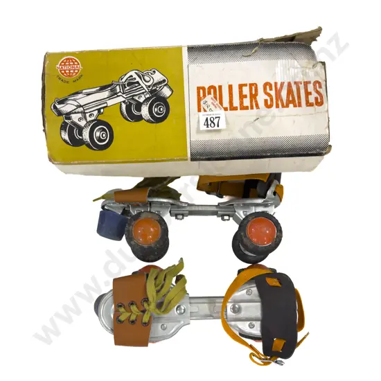 Part Boxed National Vintage Roller Skates