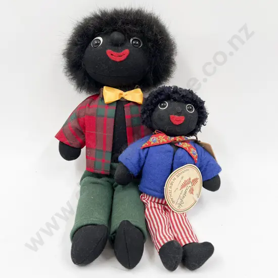 Two Country Life Gollies Larger Ltd Ed 95/1000 34cm & 23cm H