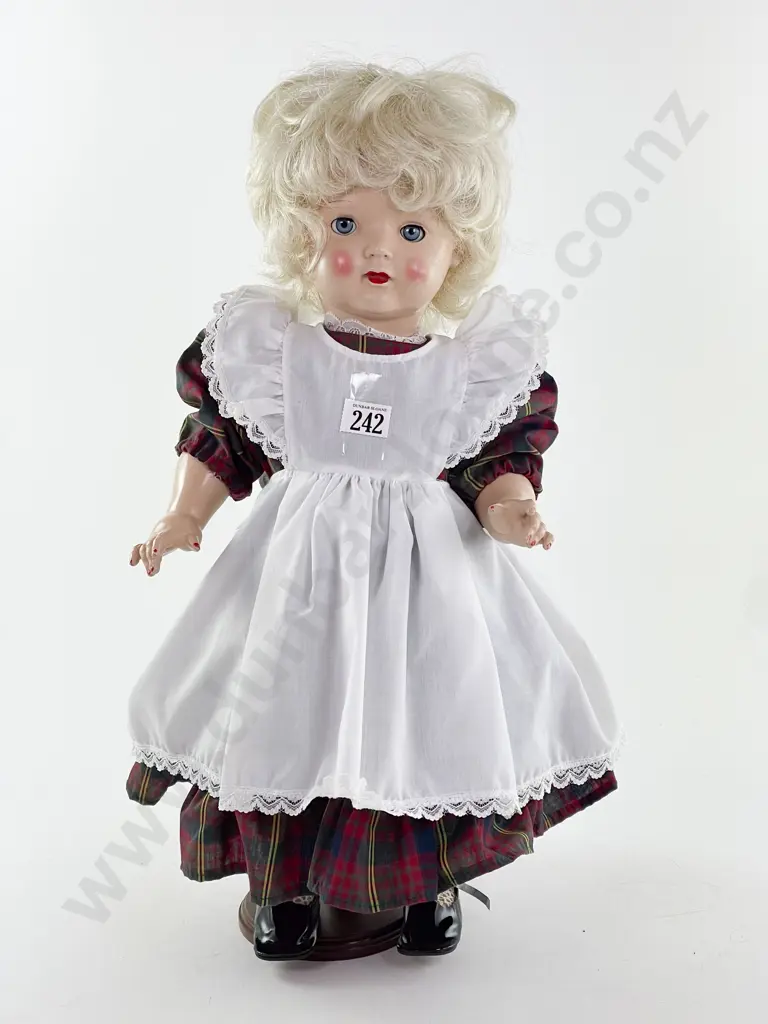 Unmarked English Hard Plastic Talking Doll 50cm Image 1++