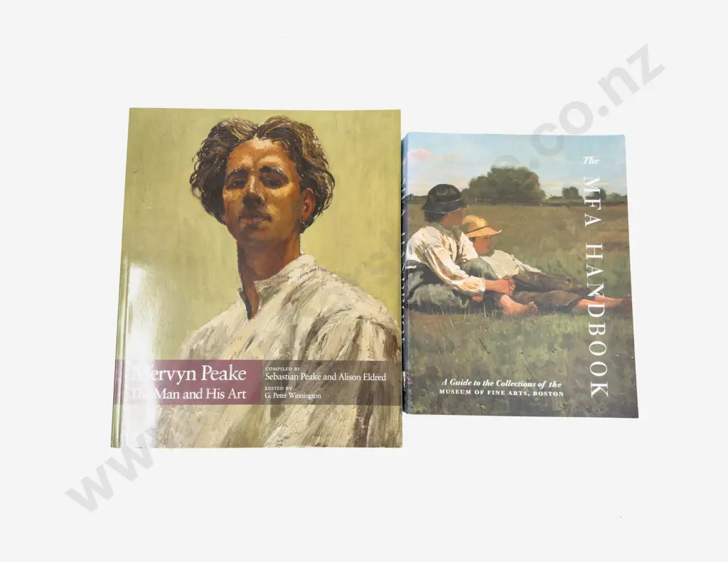 Mervyn Peake - The Man & His Art & The MFA Handbook Image 1++