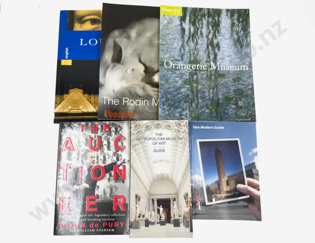 Six Volumes Pertaining To Fine Arts Image 1++