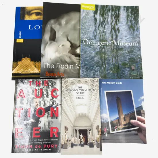 Six Volumes Pertaining To Fine Arts