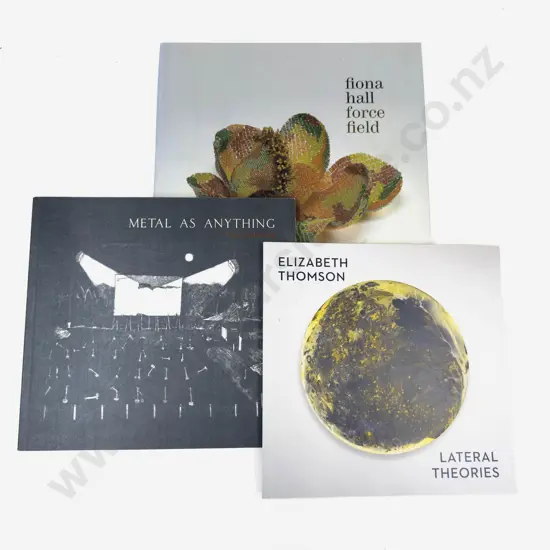 Three Volumes Pertaining To Fine Arts