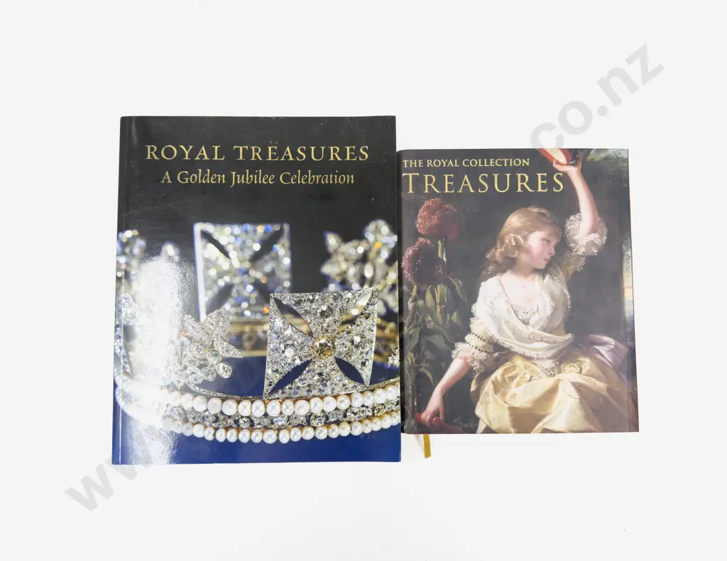 Two Volumes Pertaining To The Royal Collections of Fine Art & Jewellery Image 1++