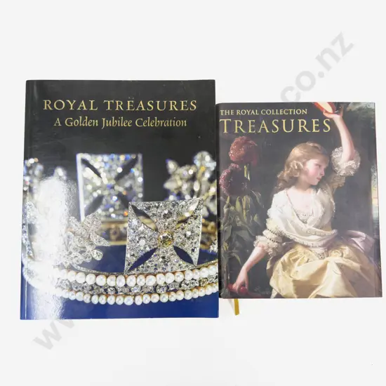 Two Volumes Pertaining To The Royal Collections of Fine Art & Jewellery