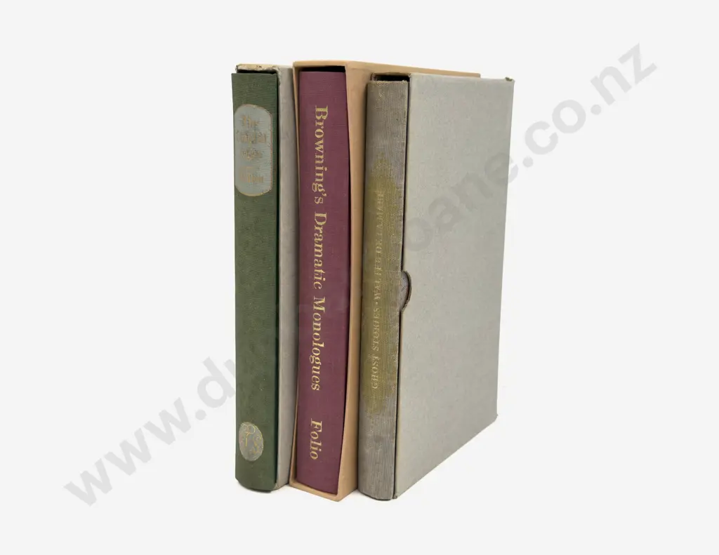 Three Boxed Folio Society Editions Image 1++