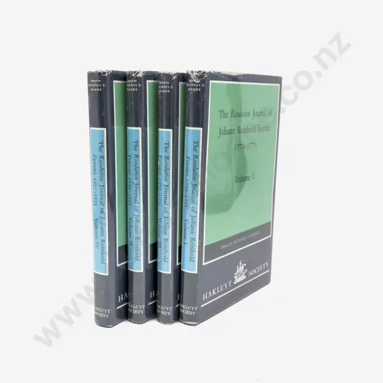Hakluyt Society Edition - The Resolution Journals of J R Forster Vols I - IV