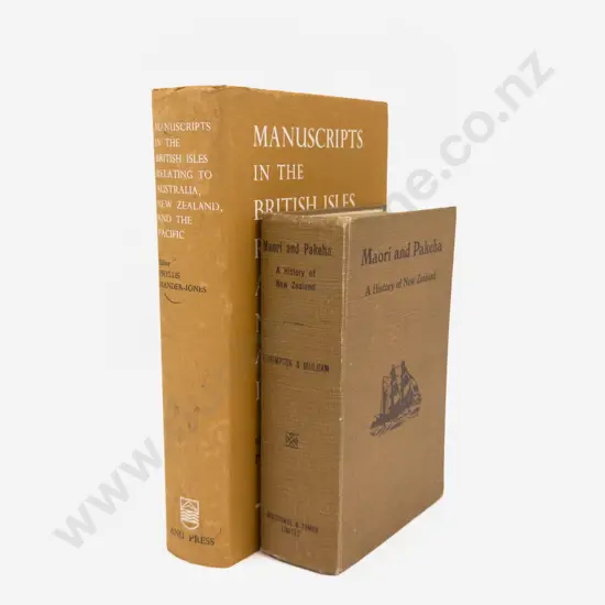 Two Volumes Pertaining To New Zealand History