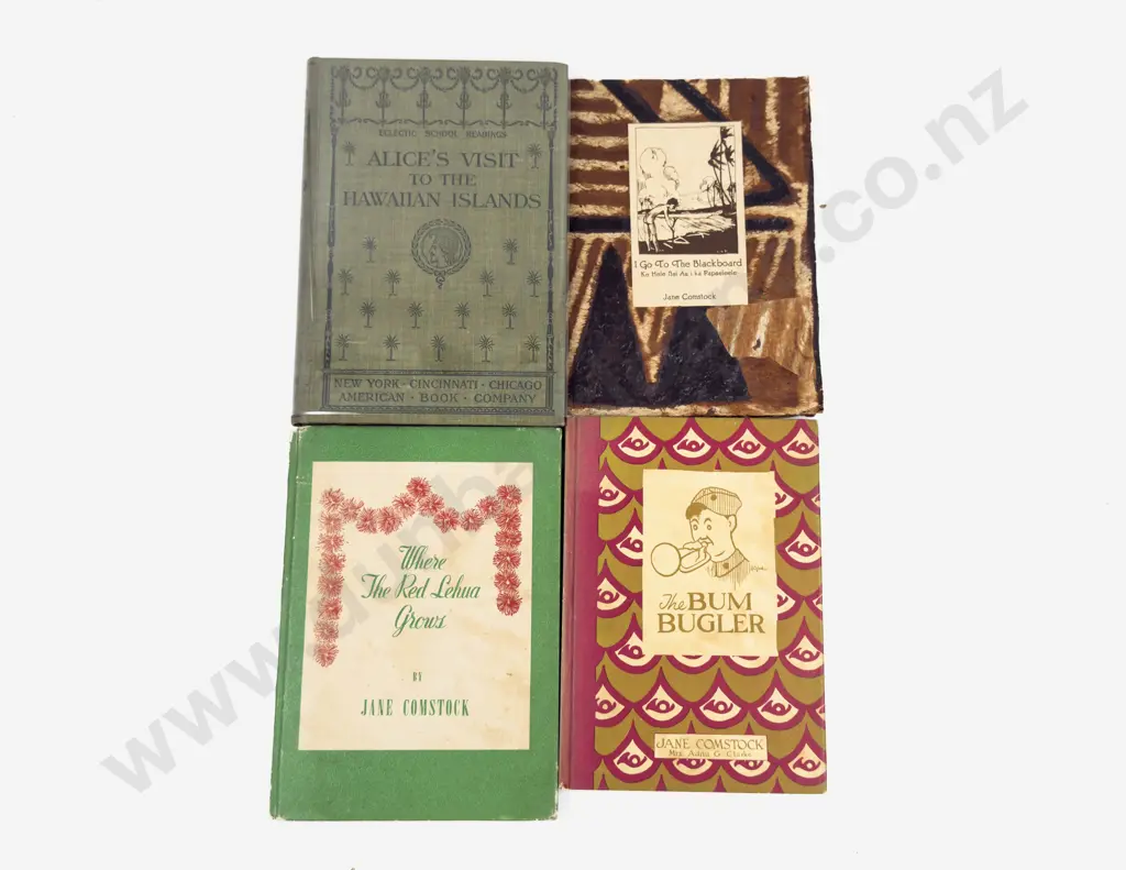 Jane Comstock - Three Vintage Fiction Volumes & Other Image 1++