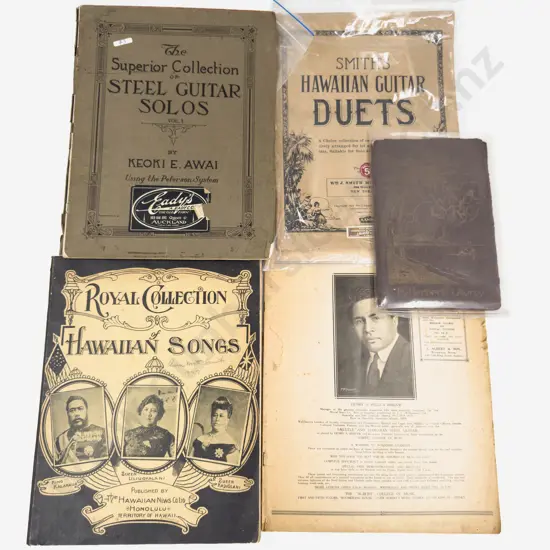 Six Vintage Volumes of Hawaiian Songs & Steel Guitar Music