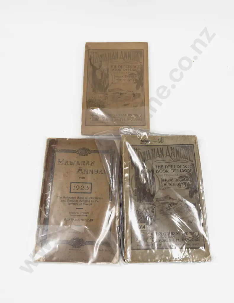 The Hawaiian Annual 1914 1919 1923 Editions Image 1++