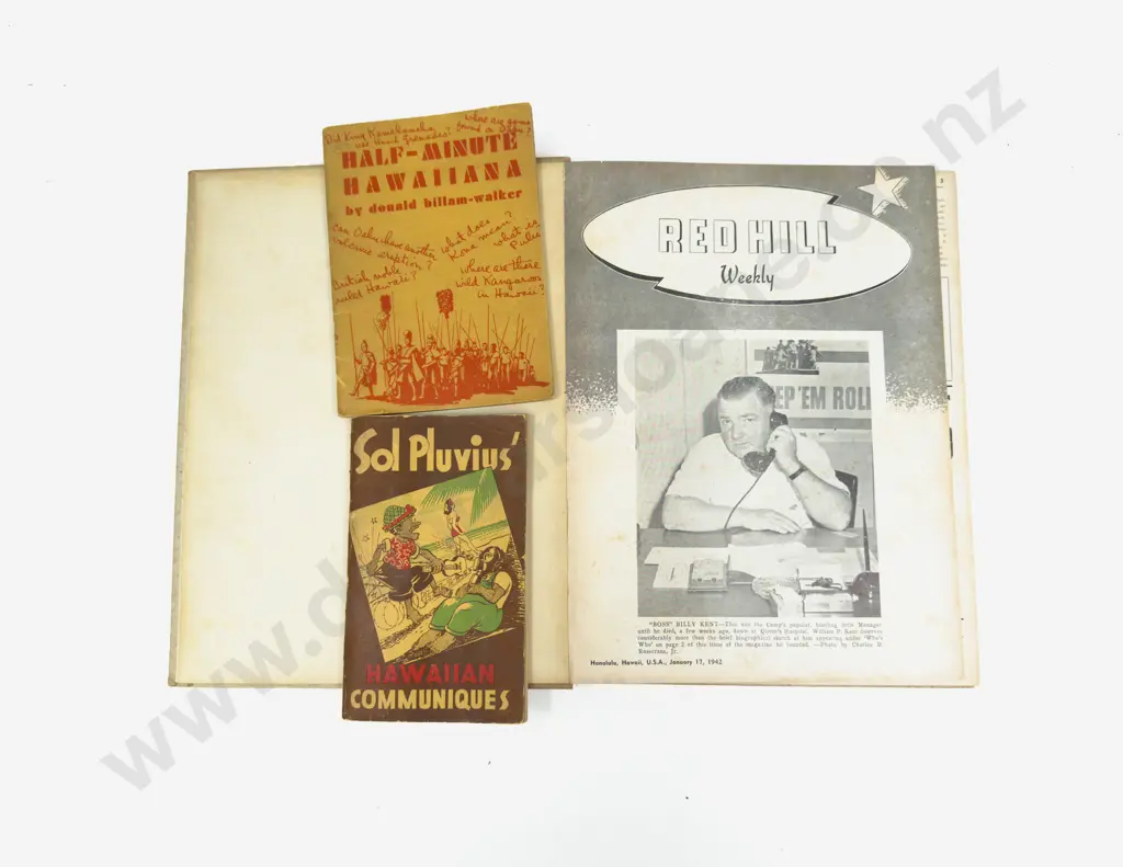 Bound Compilation Volume Red Hill Weekly Jan - Jun 1942 & Two Others Image 1++