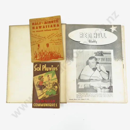 Bound Compilation Volume Red Hill Weekly Jan - Jun 1942 & Two Others