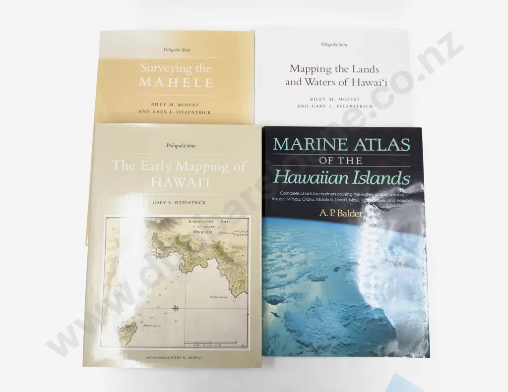 Three Cartographic Volumes & Modern Marine Atlas Image 1++