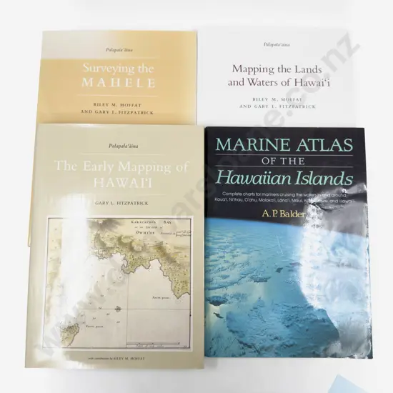 Three Cartographic Volumes & Modern Marine Atlas