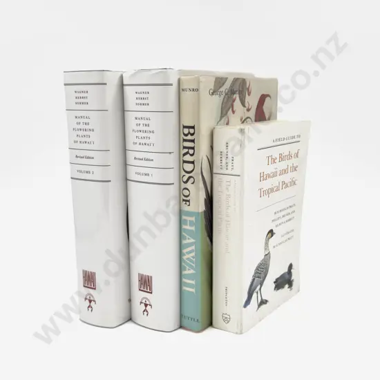 The Manual of Flowering Plants In Hawaii Vols I & II & Two Others
