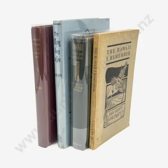 Four Vintage Volumes of Hawaiian History