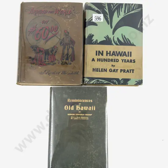 Three Vintage Volumes of Hawaiian History