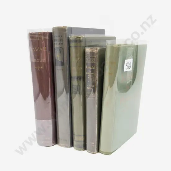 Five Volumes Pertaining To Hawaiian History