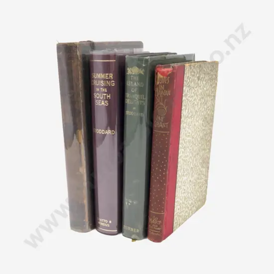Four Volumes Pertaining To Hawaiian History