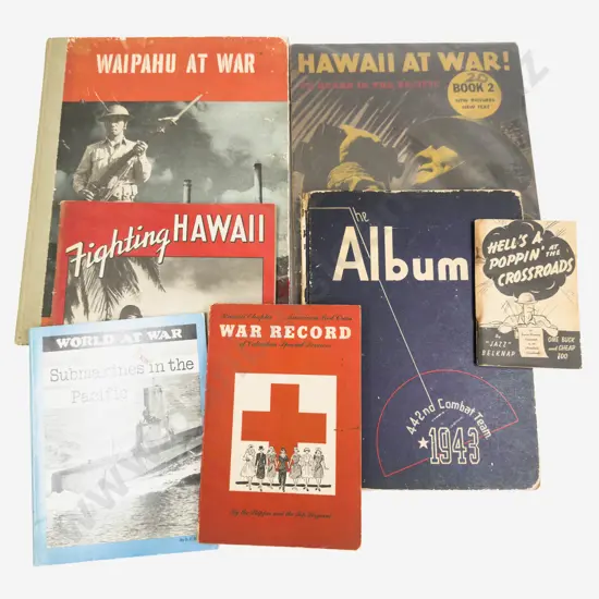 Seven Publications Relating to Hawaii During WWII