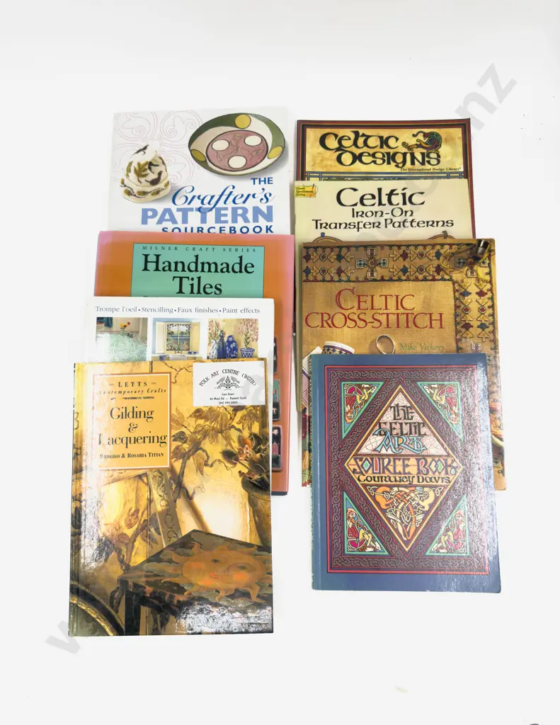 Eight Assorted Arts & Crafts Volumes Image 1++