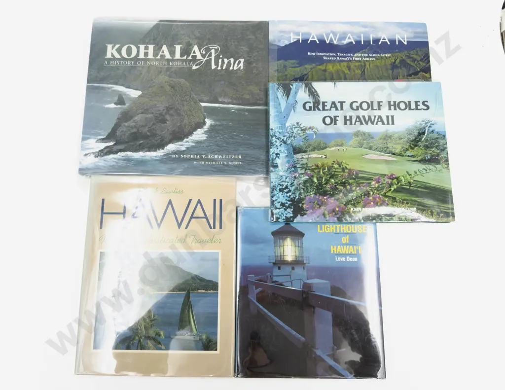 Five Large Format Volumes About Hawaii Image 1++