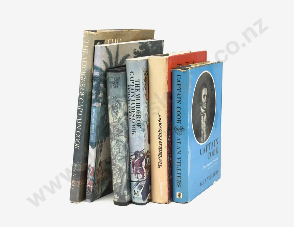 Six Volumes Relating to Captain Cook Image 1++