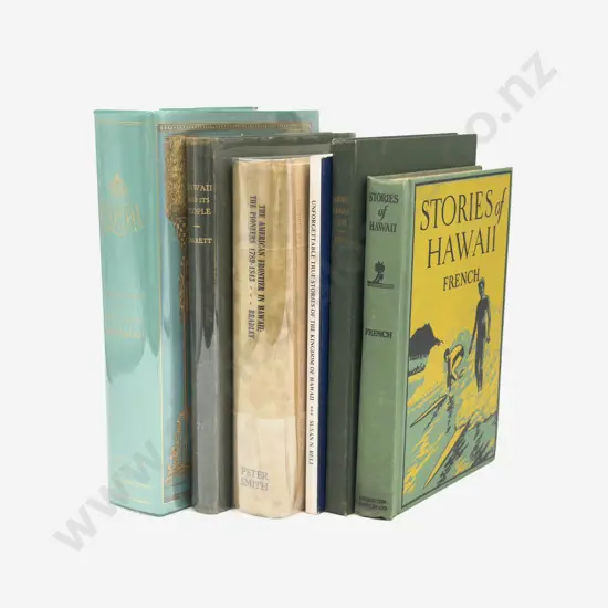 Six Volumes Relating to Hawaiian History