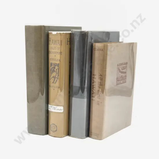 Four Vintage Volumes of Hawaiian History
