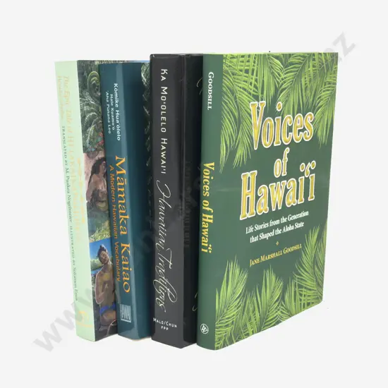 Four Modern Volumes Pertaining to Hawaii