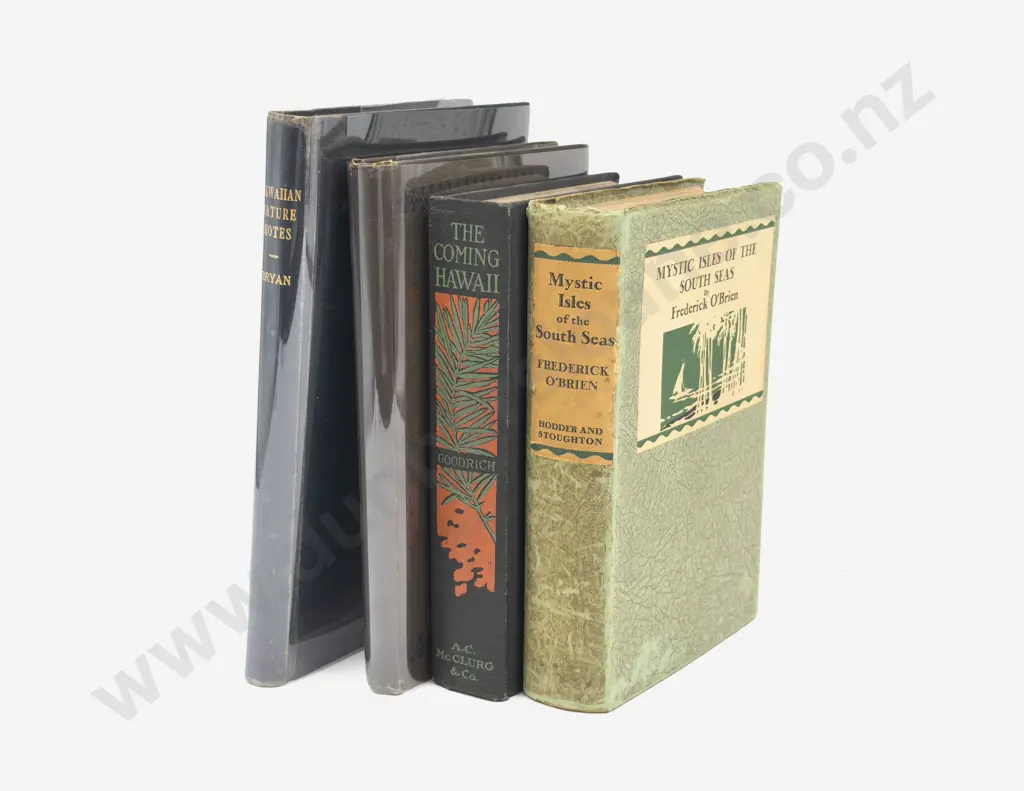 Four Vintage Volumes Pertaining to Hawaii Image 1++