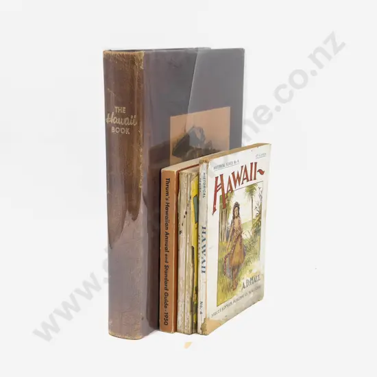 Four Vintage Volumes Pertaining to Hawaii