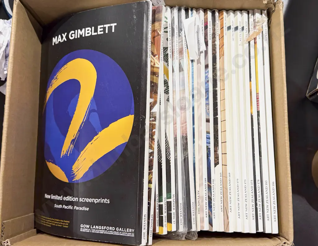 Box Quantity Art News Magazines Image 1++