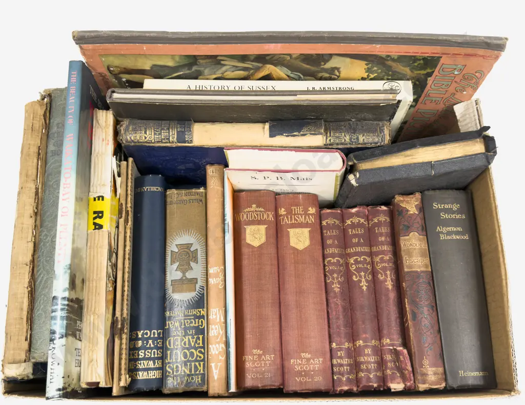 Box Quantity Assorted Books Image 1++