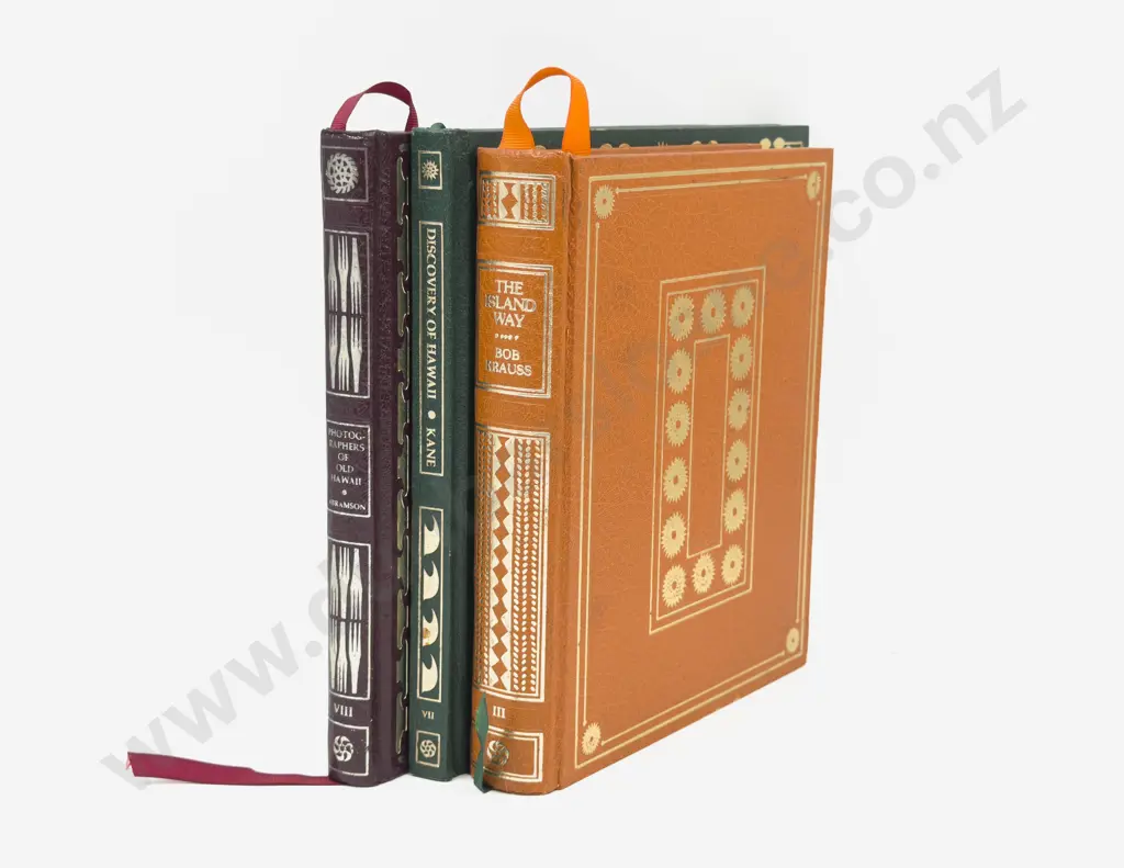 Three Facsimile Editions from the Hawaiian Bicentennial Library Image 1++