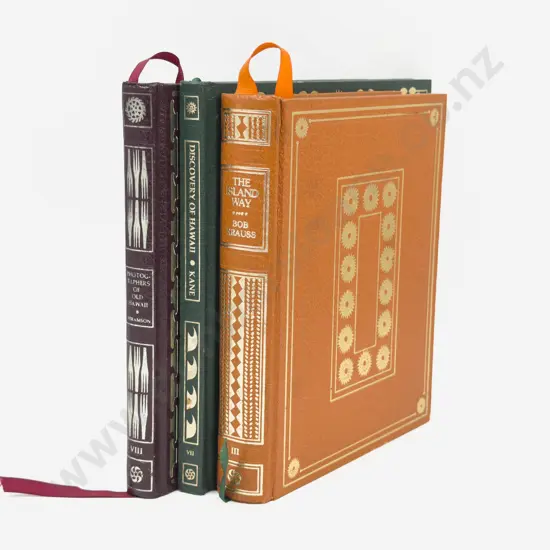 Three Facsimile Editions from the Hawaiian Bicentennial Library