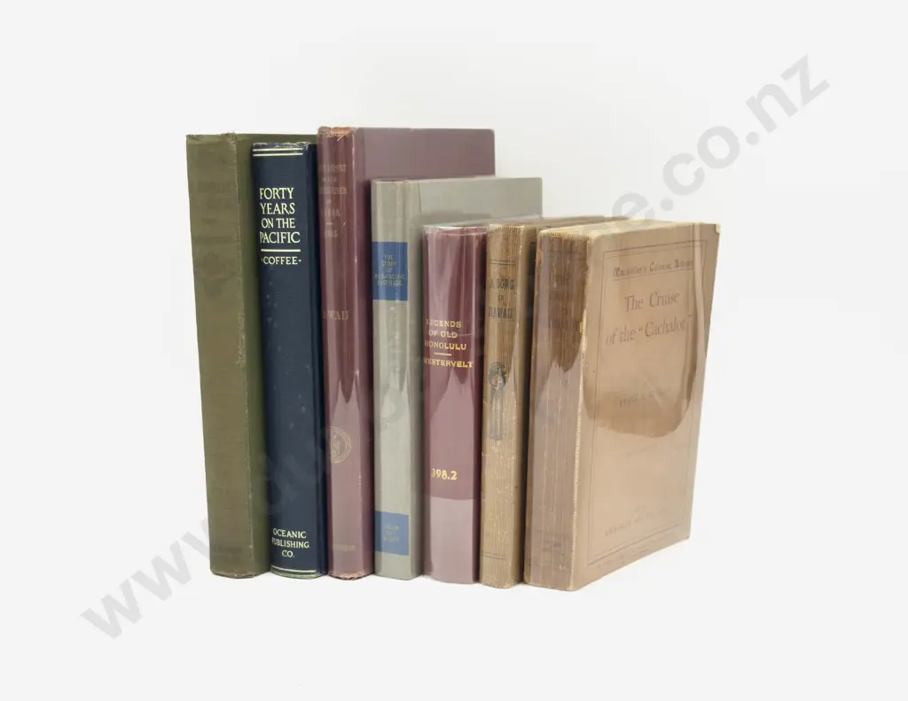 Seven Volumes of Hawaiian History Image 1++