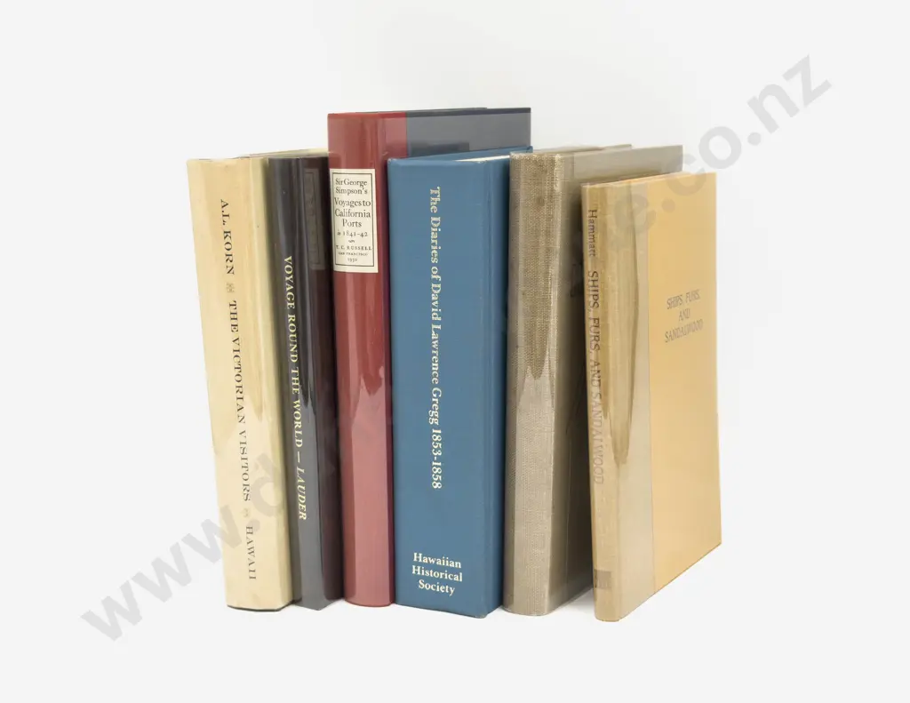 Six Volumes of Hawaiian History Image 1++