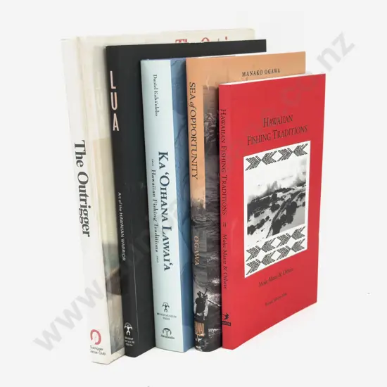 Five Volumes Relating Mainly to Hawaiian Fishing Traditions