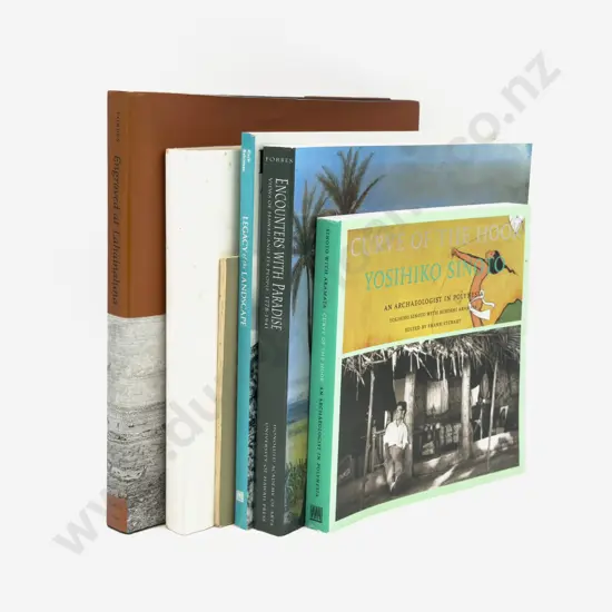Six Volumes Relating To Hawaiian History & Archeology