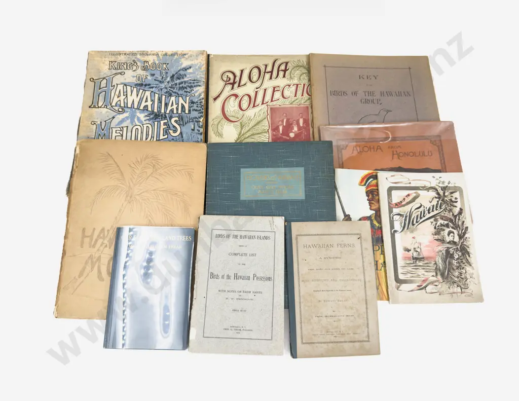 Eleven Vintage Volumes Incl Natural History of Hawaii Image 1++