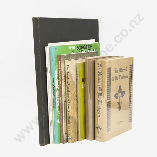 Quantity Assorted Hawaiian Song Books Etc