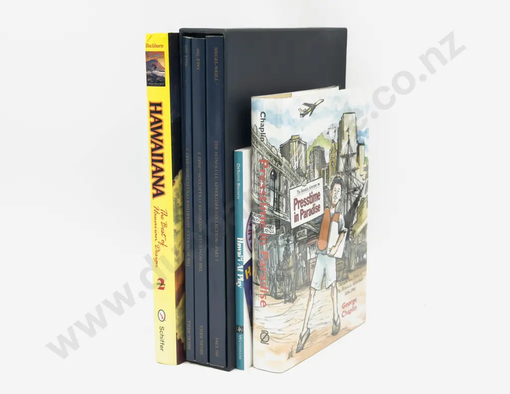 Four Volumes Relating To Hawaiian Design Image 1++