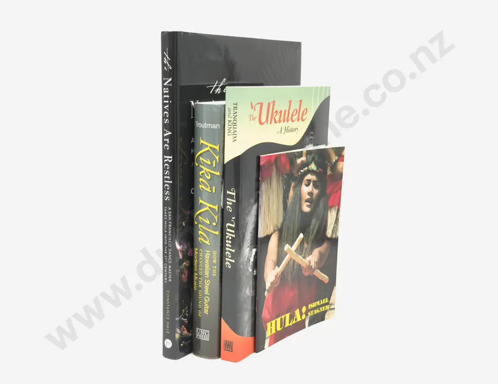 Three Volumes Pertaining to Hawaiian Performing Arts Image 1++