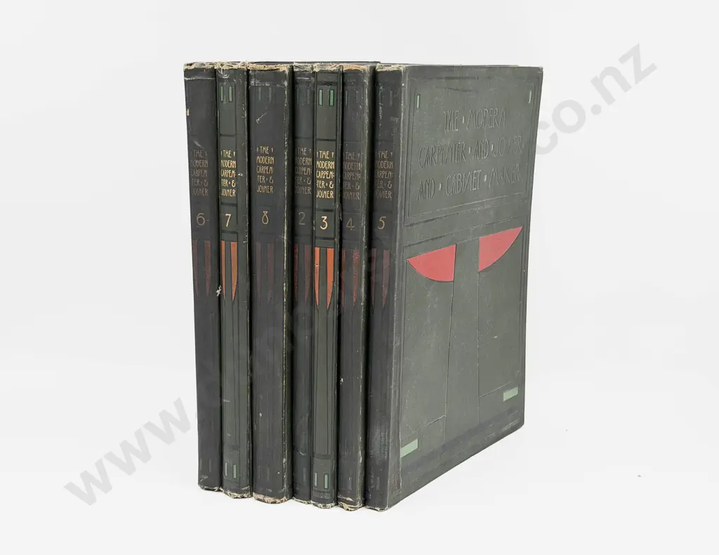 The Modern Carpenter & Joiner Volumes 2 - 8 Image 1++
