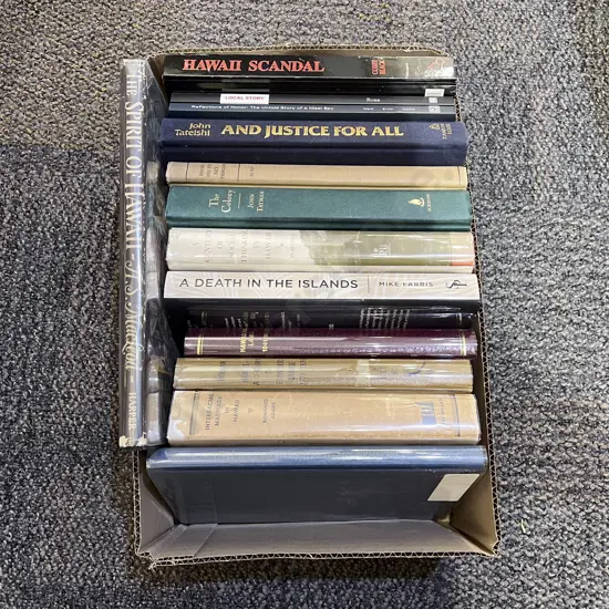 Box Assorted Books - Pearl Harbour